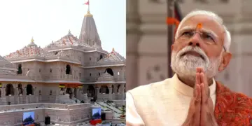 PM Modi hoists saffron flag atop Ayodhya Ram temple, says centuries-old wounds healing today