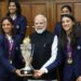 PM Modi meets victorious Indian women’s cricket team