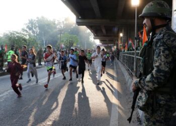 BSF DG leads Jammu Marathon, first such initiative since Operation Sindoor