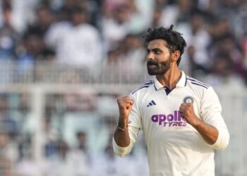 Jadeja’s 4/27 puts India on brink of victory on crumbling Eden track