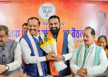 Samrat Choudhary named BJP legislature party leader in Bihar