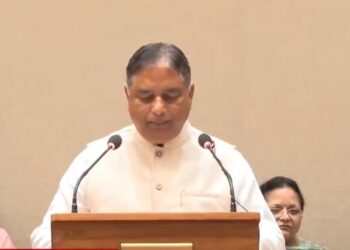 Sat Paul Sharma takes oath as RS member