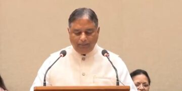 Sat Paul Sharma takes oath as RS member