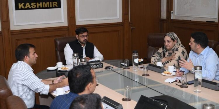 Satish Sharma reviews Single-Window Digital Recruitment System for J&K Deptts