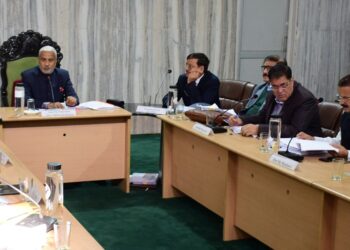 Sham Lal Sharma chairs PAC meeting