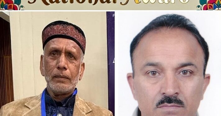 Twin glory for Kashmir, 2 master craftsmen win National Award