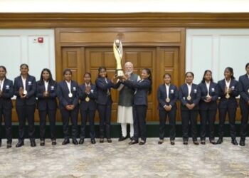 PM Modi meets Indian Women’s blind cricket team after T20 World Cup triumph