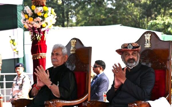 MoS Home, LG attend ITBP’s 64th Raising Day in Udhampur