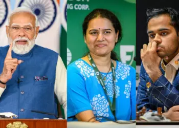 PM Modi congratulates Humpy, Erigaisi on World Rapid bronze medals