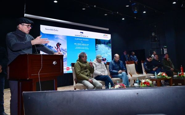 CM Omar Abdullah pitches for technology-led revival of adventure tourism in J&K