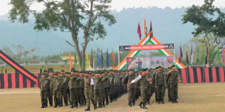 262 Army cadets from Kashmir pass out from JKLIR centre in Udhampur