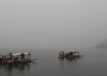 Fresh snowfall higher reaches of Kashmir, overcast skies ease cold wave
