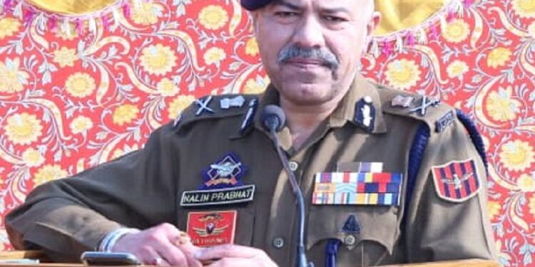 Terrorism, all other crimes to remain in our focus: J&K police chief