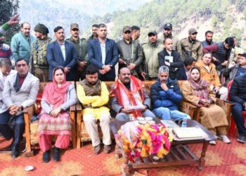 Deputy CM inaugurates 45-Metre Steel Bridge at Sadda Nallah, Mangrote