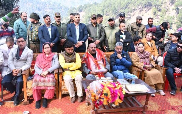 Deputy CM inaugurates 45-Metre Steel Bridge at Sadda Nallah, Mangrote