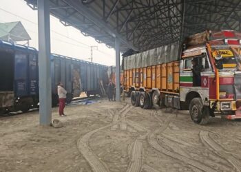 First-ever foodgrain freight train reaches Kashmir