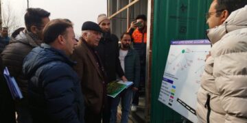 House Committee inspects Water Supply Schemes in Kupwara