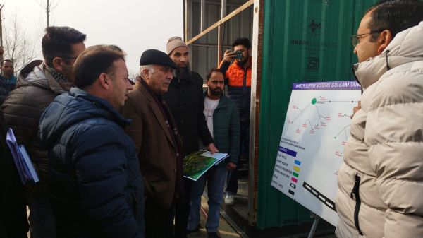 House Committee inspects Water Supply Schemes in Kupwara