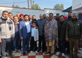 I&FC land donors call on Jal Shakti Minister