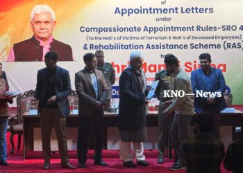 “Tribute to their sacrifice”: LG hands over job letters to terror victim families in Srinagar