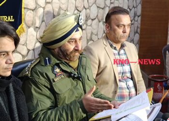 Kashmir rural areas recorded 15% decline in accidents, 22% drop in fatalities in 2025: SSP Traffic