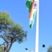 LG Sinha unveils 108-foot-high mast national flag at Akhnoor