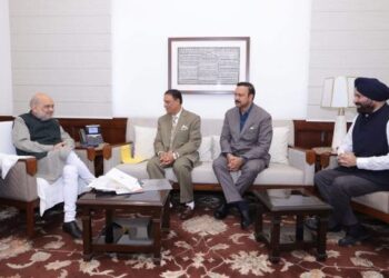NC MPs meet Home Minister Amit Shah with demand for J&K’s statehood