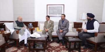 NC MPs meet Home Minister Amit Shah with demand for J&K’s statehood