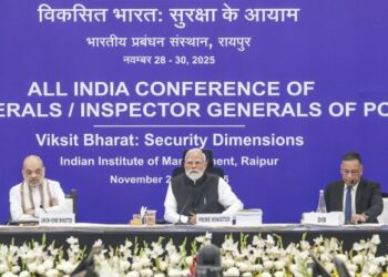 Enhance professionalism to transform public perception of police: PM Modi to DGPs