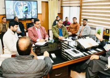 Rana chairs review meeting to resolve drinking water issues in Jammu city