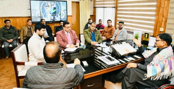 Rana chairs review meeting to resolve drinking water issues in Jammu city