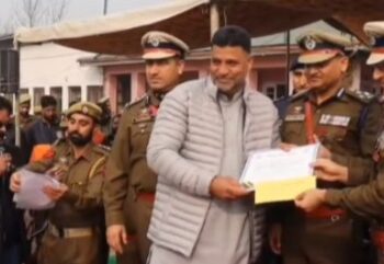 SDRF honours four civilians for rescue efforts in Pahalgam terror attack, Nowgam blast