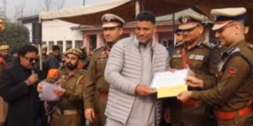 SDRF honours four civilians for rescue efforts in Pahalgam terror attack, Nowgam blast