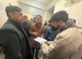Satish Sharma inspects RTO Office Srinagar