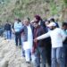 Satish Sharma lays foundation stone for bridge linking Reasi with Jammu