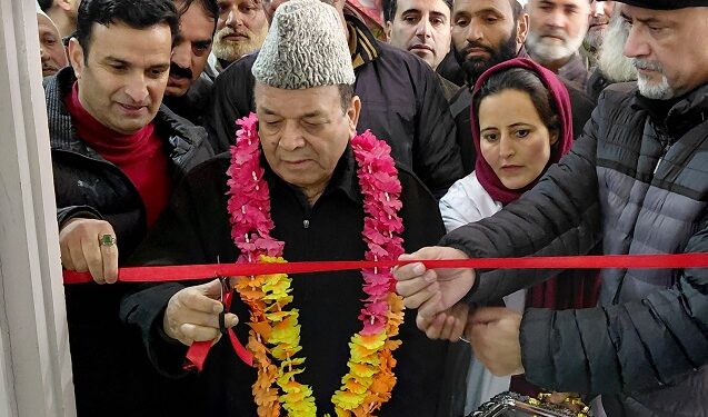 Speaker Legislative Assembly visits Charar-e-Sharief constituency