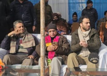 Apni Party holds convention in Tangmarg