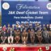 J&K Police felicitates Deaf Cricket Team & Para Judo Medallists