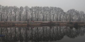 FOGGY REFLECTIONS – JEHLUM AND CHINARS