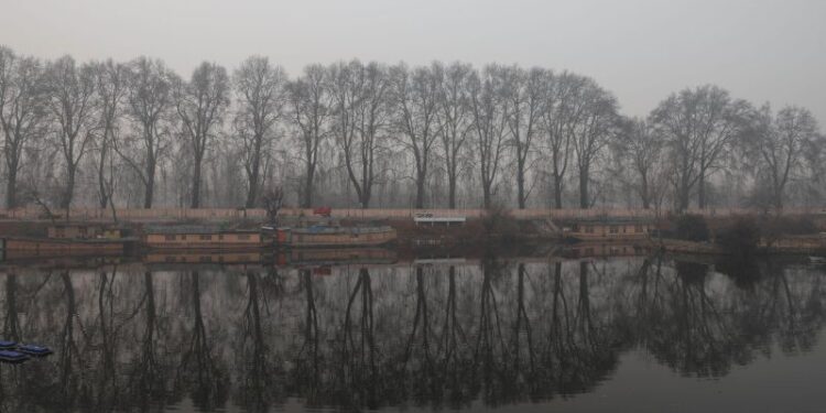FOGGY REFLECTIONS – JEHLUM AND CHINARS