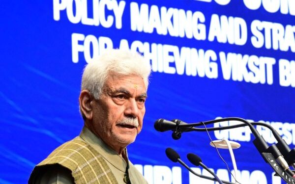 Terrorism confined to few pockets in India, local recruitment in J&K sharply down: LG Sinha