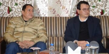 Agriculture Minister reviews development works at Sopore Fruit Mandi