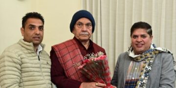 Chairman SOS International, mushroom growers delegation call on LG