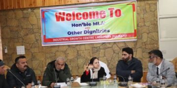 Committee on Estimates of J&K Legislative Assembly reviews infra projects in Pulwama