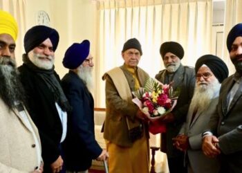 Delegations call on LG Sinha, raise community welfare, development and education issues