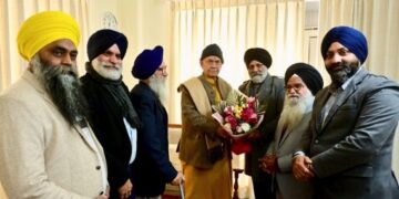 Delegations call on LG Sinha, raise community welfare, development and education issues