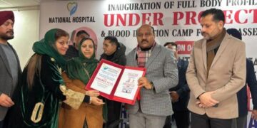 Deputy CM, Health Minister inaugurate blood camp, testing facility in Jammu