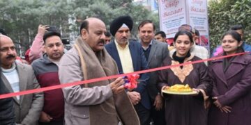 Deputy CM inaugurates Gandhi Shilp Bazar 2026 at Jammu Haat