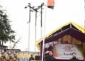 Div Com Kashmir unfurls National Flag at office premises