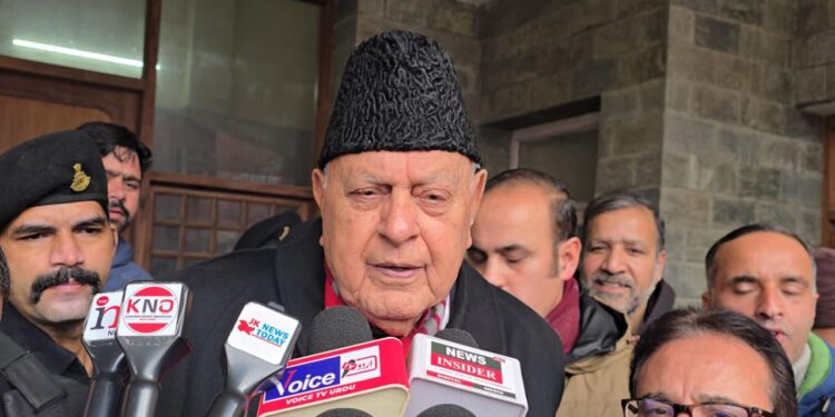 Those attacking Kashmiris are on Hitler’s path: Farooq Abdullah